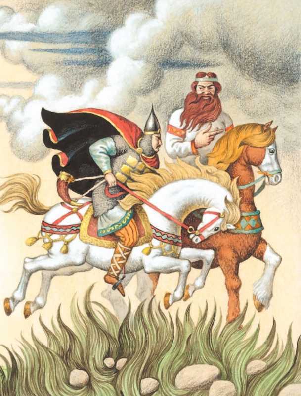 Богатырская симфония рисунок