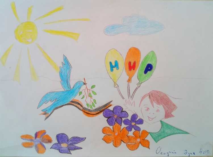 Рисунки на свободную тему про родителей