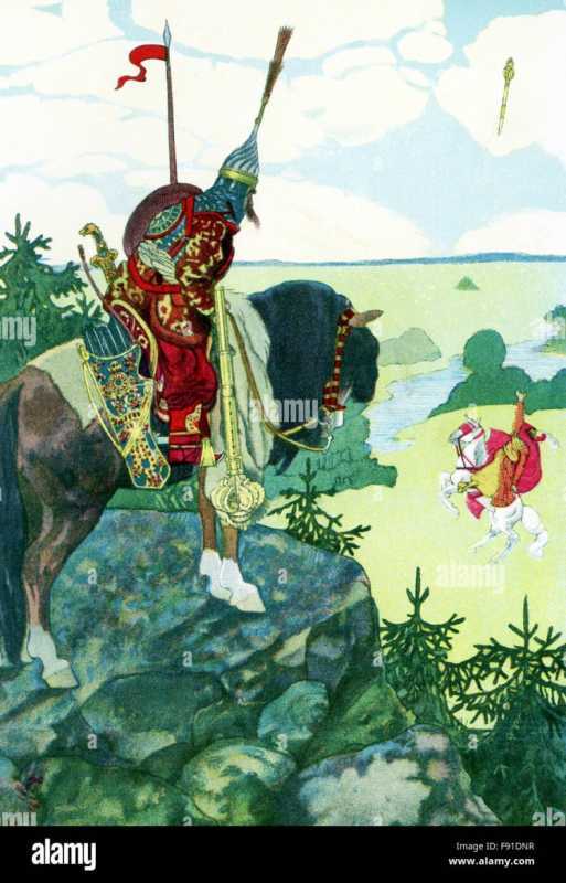 Рисунок Георгия Победоносца карандашом