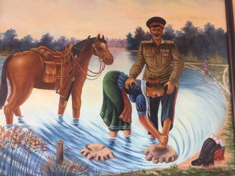 Детские рисунки о казачестве