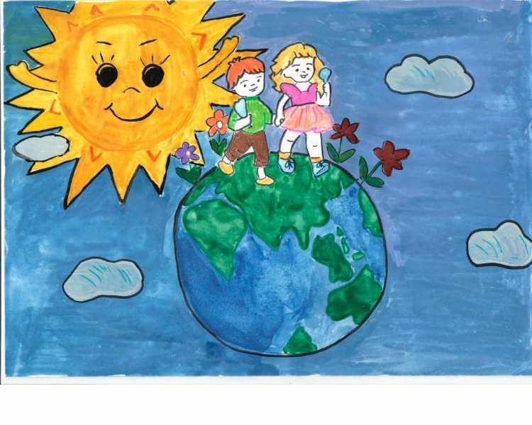 Планета земля глазами детей