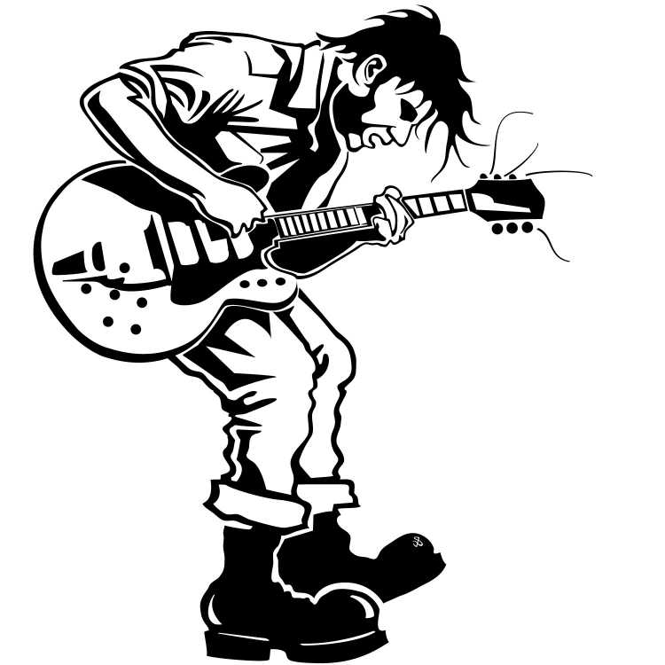 Гитарист панк