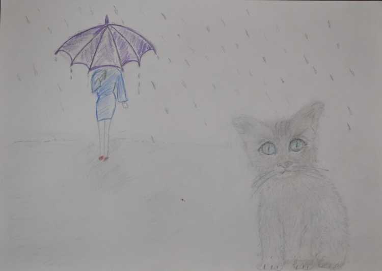 Грусть карандашом