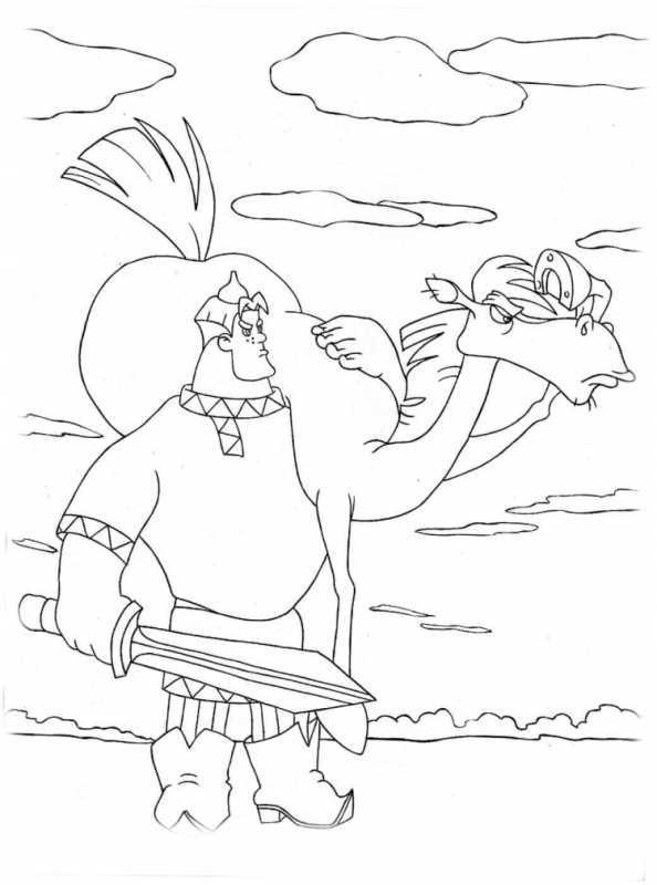 Про Добрыню Никитича и змея Горыныча