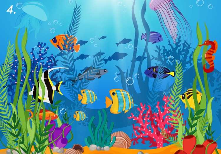 Картина Морское дно для детей