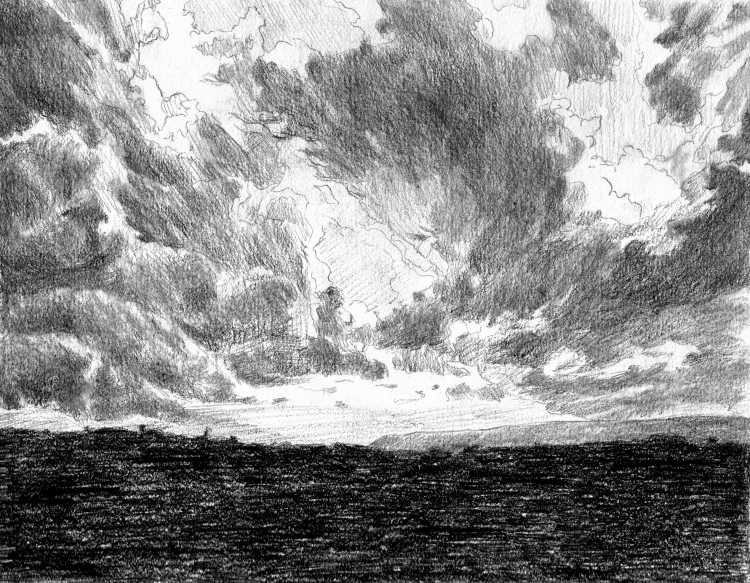 Небо карандашом