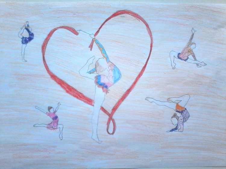 Рисунок на тему спорт