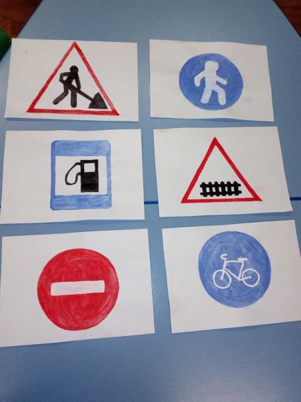 Дорожные знаки для детсада