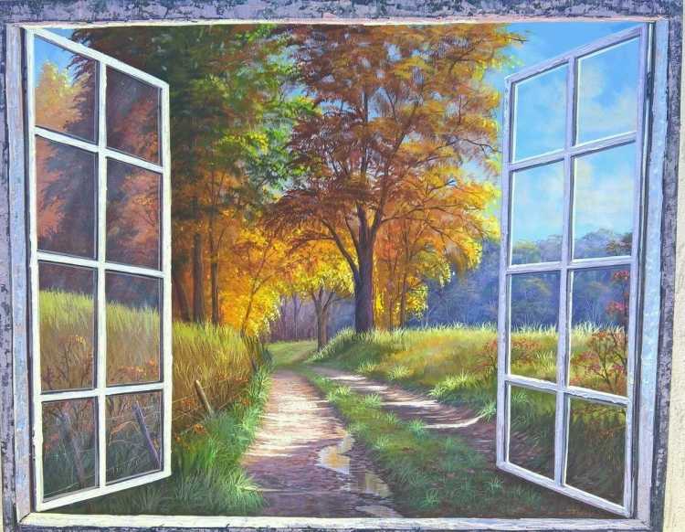 Пейзаж из окна