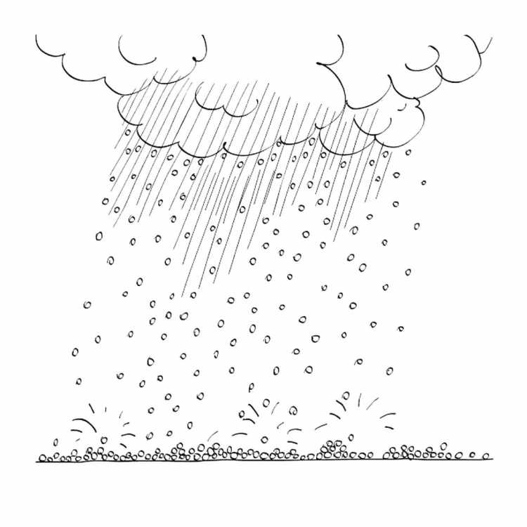 Раскраска природные явления