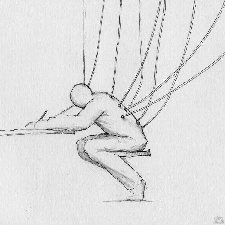 Рисунки карандашом одиночество