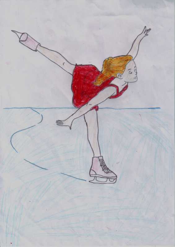 Рисование любимый вид спорта