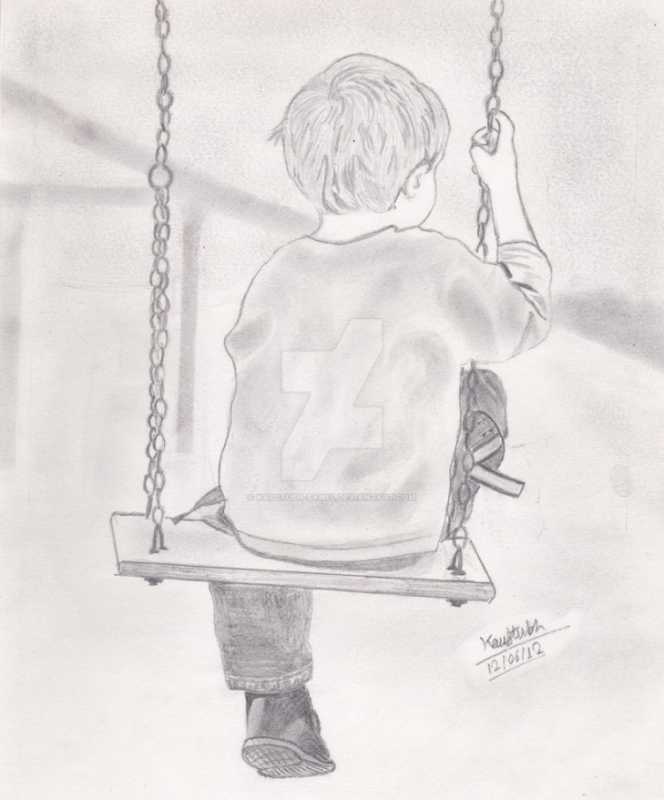 Одиночество карандашом