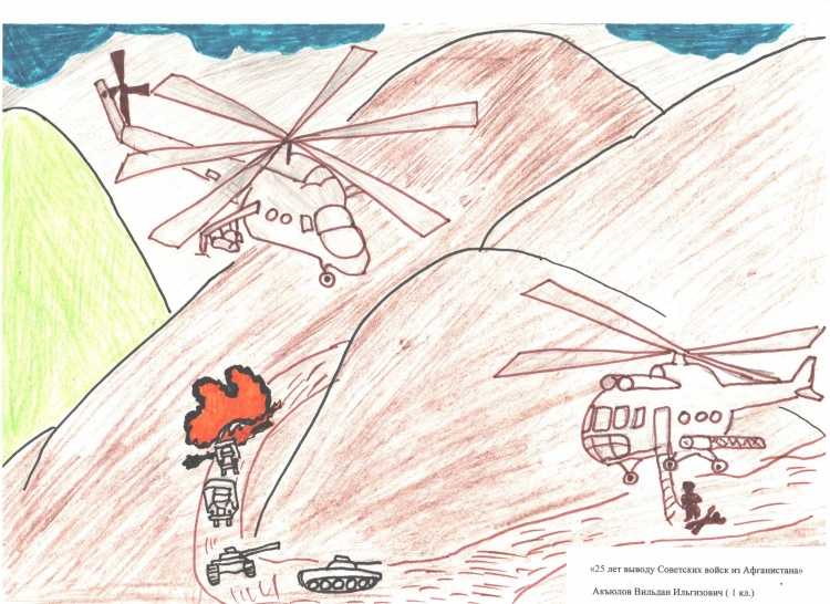 Рисунок на тему Афганистан