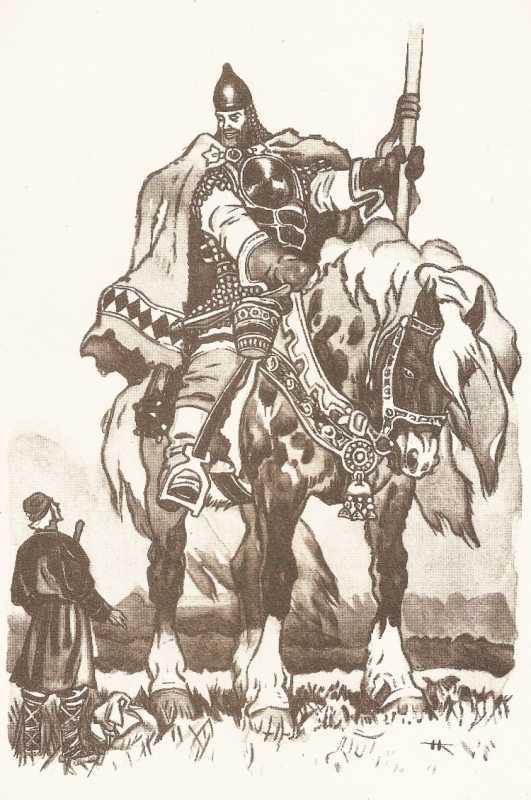 Детские иллюстрации к былинам