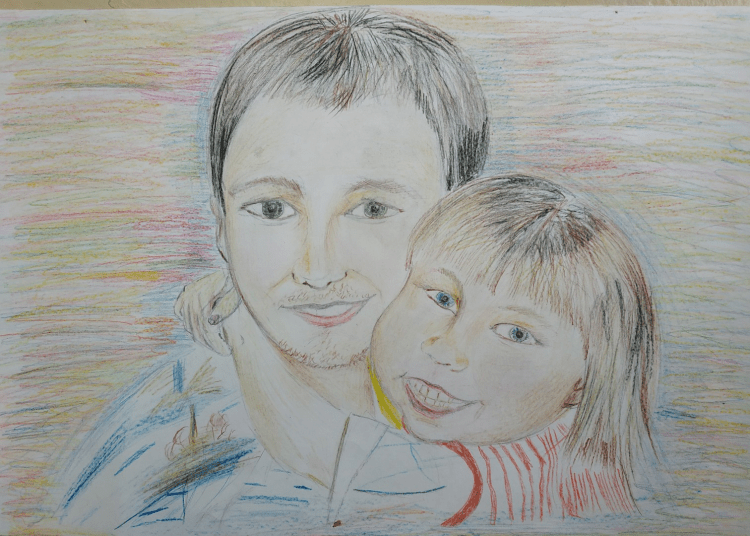 Конкурс рисунков мой папа самый лучший