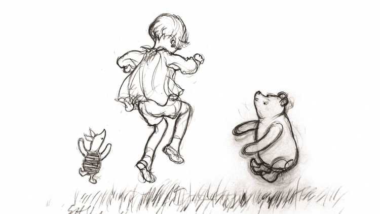 Кристофер Робин иллюстрации Шепарда