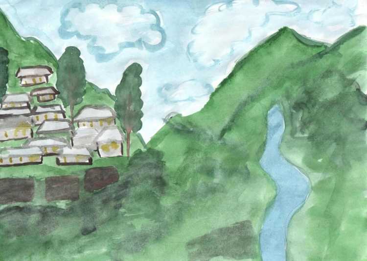 Родина Расула Гамзатова село