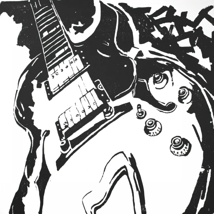 Электрогитара Графика