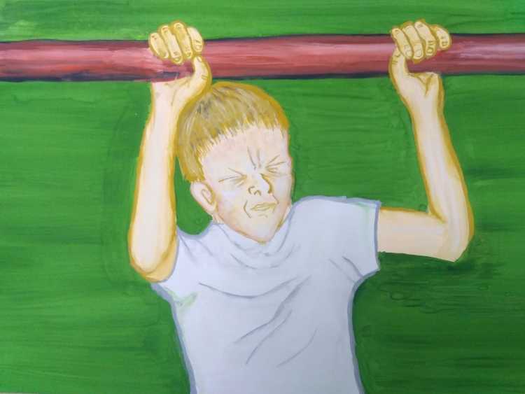 Рисунок на тему футбол