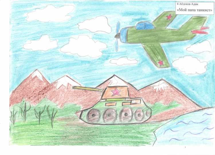 Детские рисунки Аты баты