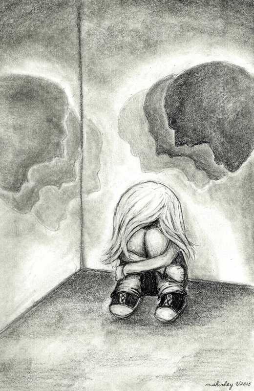 Рисунки карандашом чувства