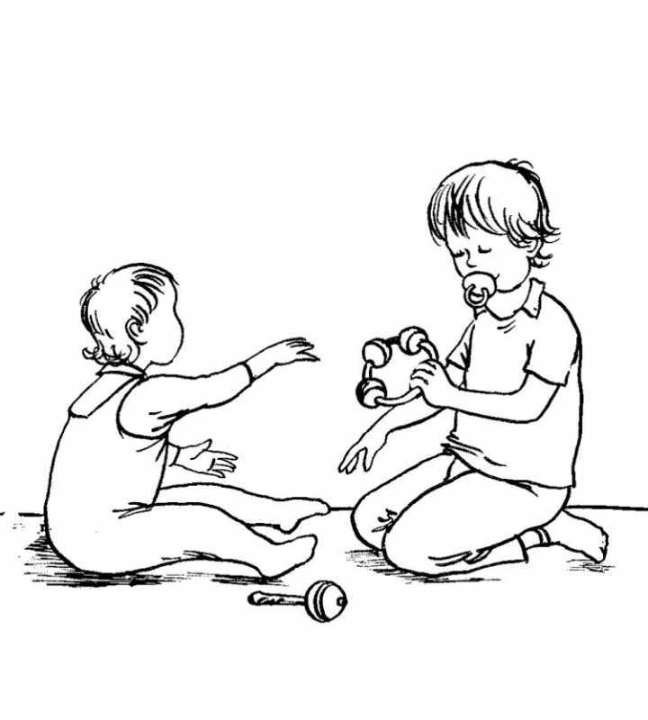 Ссора рисунок