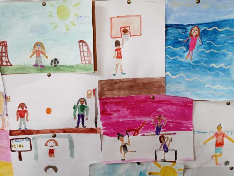 Конкурс рисунков мой любимый вид спорта