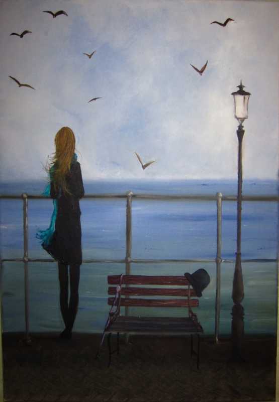 Грустные рисунки с надписями