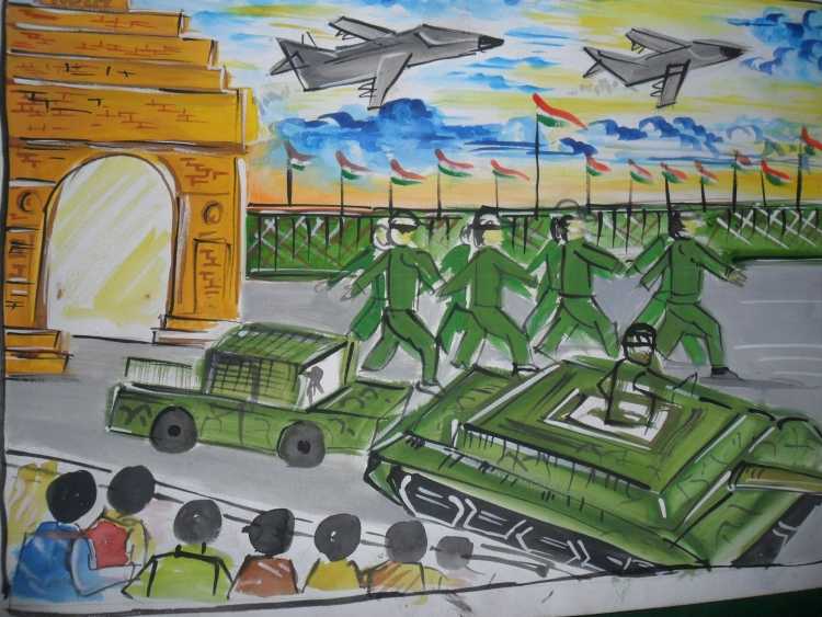 Наша армия карандашом