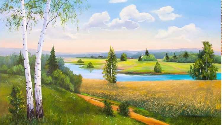 Пейзаж родной земли