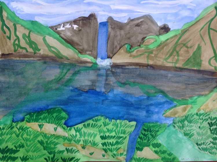 Рисунок поверхность нашего края