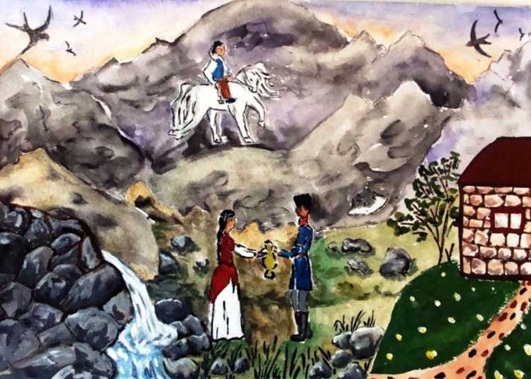 Произведении Расула Гамзатова Горянка