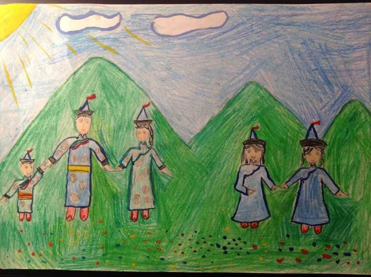 Рисунки на тему Казахстан