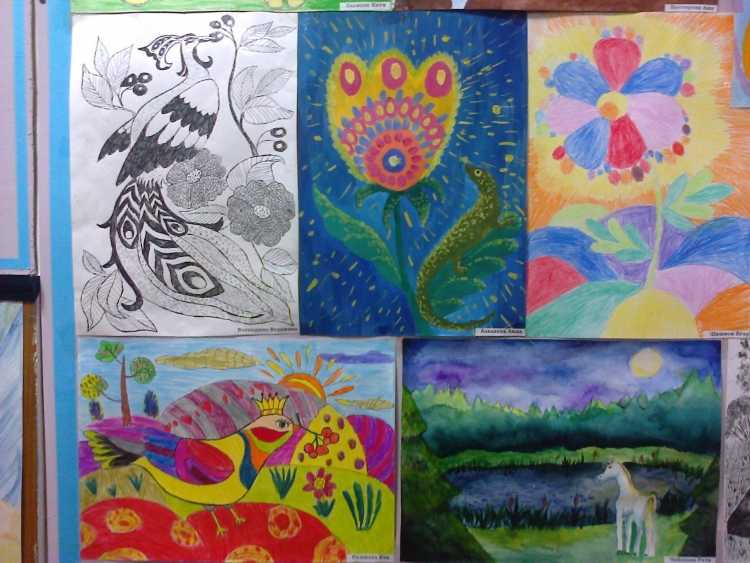 Рисование на тему Родина