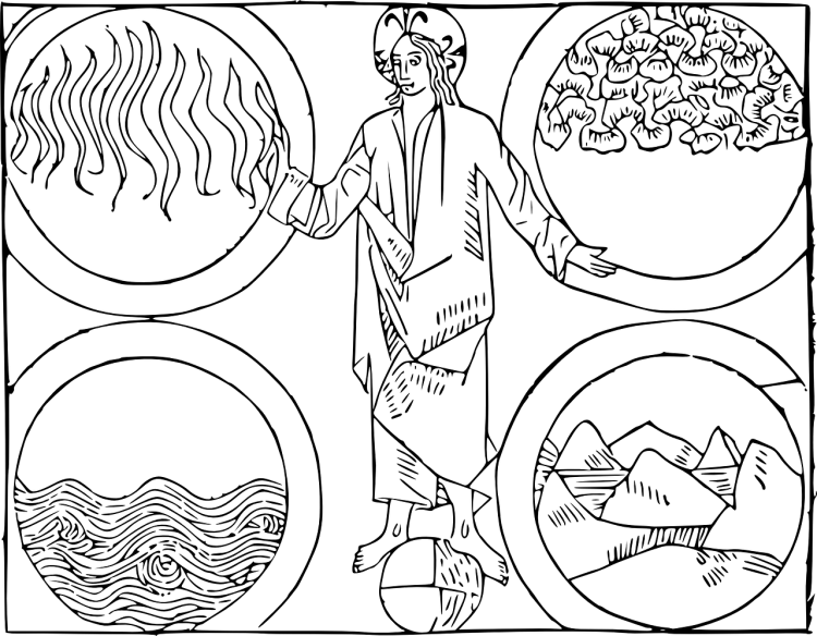 Раскраска стихии