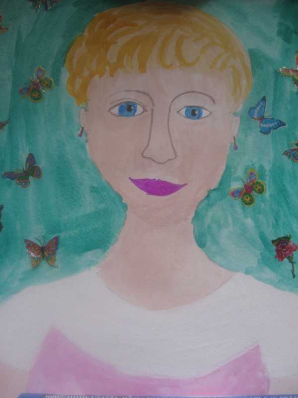 Детские рисунки мамы