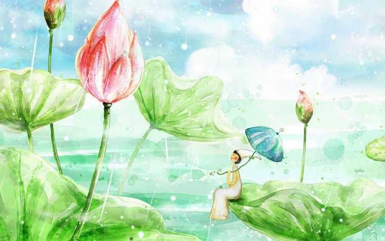 Акварельные иллюстрации