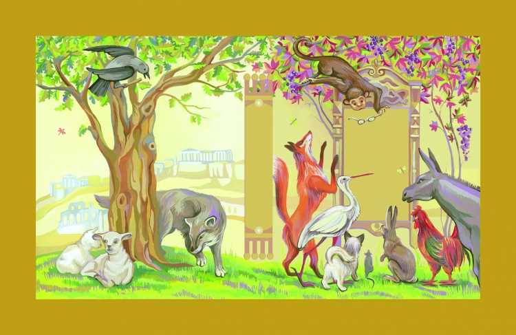 Животные из басен Крылова