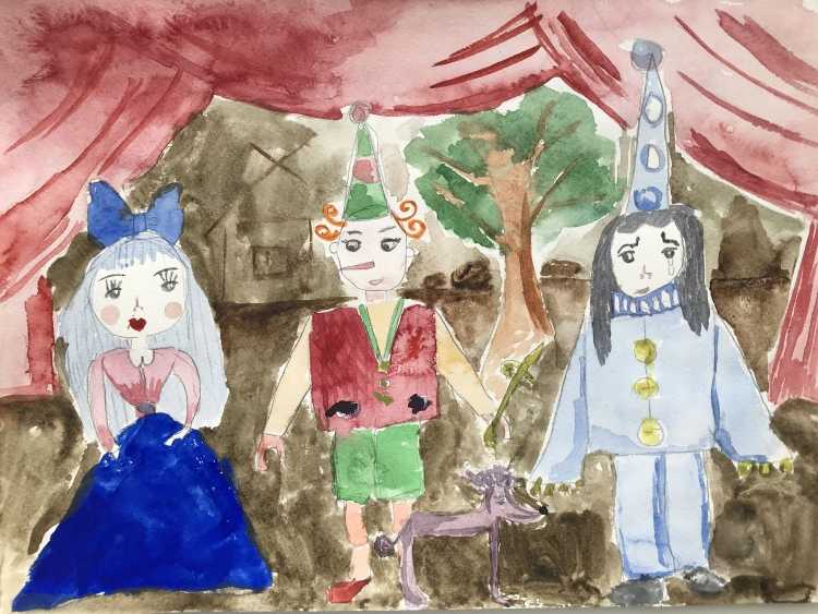 Выставка детских рисунков моя любимая книга