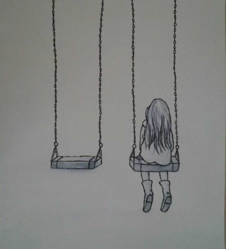 Гармоничная композиция одиночество