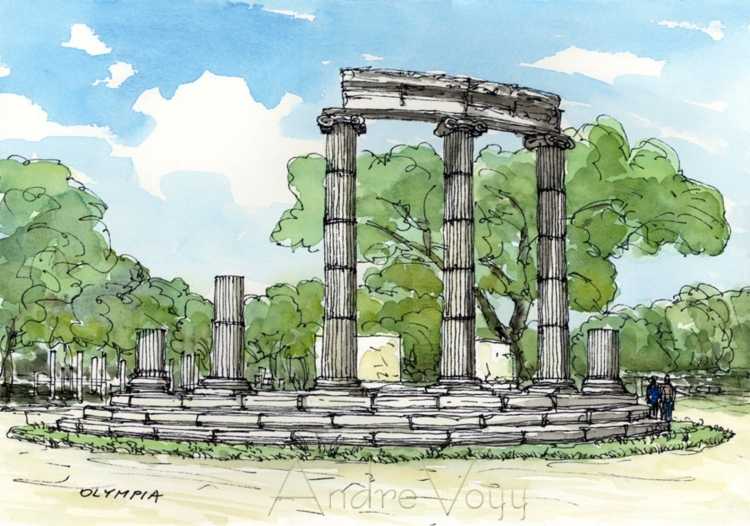 Скетч Греция