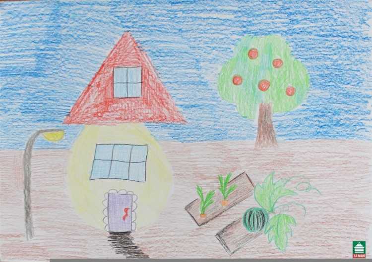 Рисование дом моей мечты