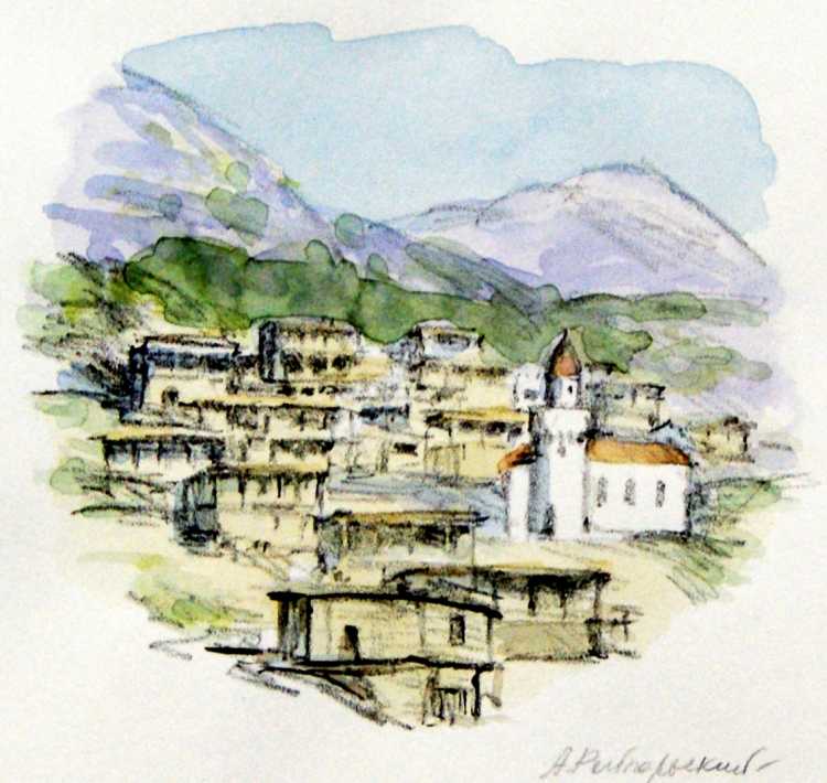 Аул Бастунджи Лермонтов