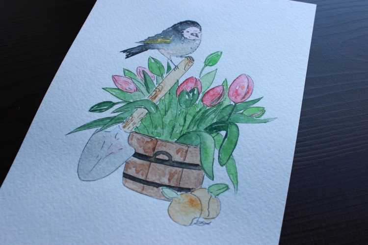 Примитивные открытки рисунки своими руками