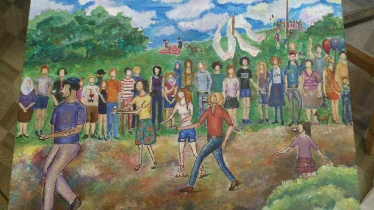 Сабантуй рисунок