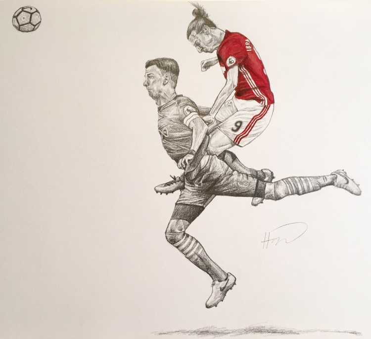 Ибрагимович через себя картина