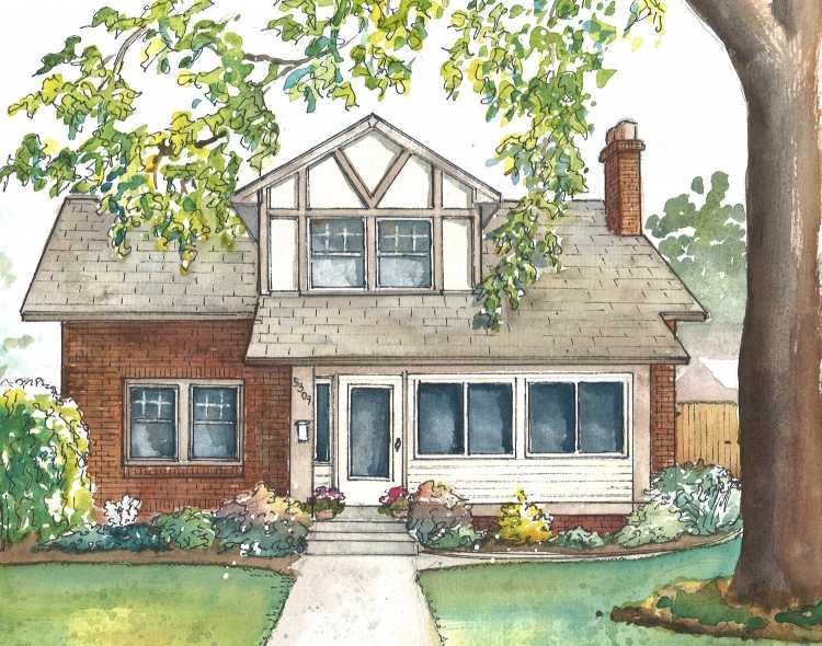 Рисунок дома