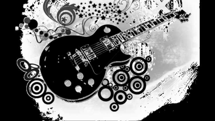 Гитара в графике