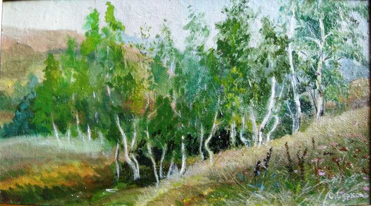 Край кудрявых берез